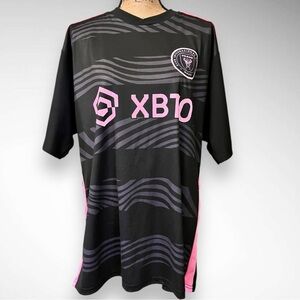 INTER MIAMI CF Men's Messi Black And Pink Jersey | EUC‎